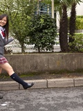 Shiyakuyaku girls high school Shizuka 01 Minisuka. TV Japanese beautiful girl(5)